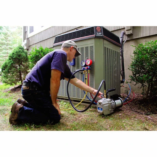 Mastercool® 90065 Vacuum Pump 110V / 60 Cycle 5 CFM Two Stage 2 Mastercool® 90065 Vacuum Pump 110V / 60 Cycle 5 CFM Two Stage - Image 2