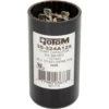 Rotom 324B, 324-388 MFD, 110/125V, Start Capacitor, Round