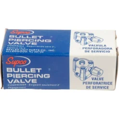 Supco Bullet® Piercing Valve 1/4", 5/16", 3/8" PKG Qty 1 -Outlet Hvac Motive Store B434634 02