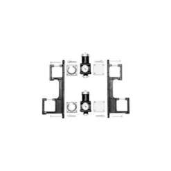 Embassy Industries Embassy Bracket & End Block Kit 11200001 (Brass)