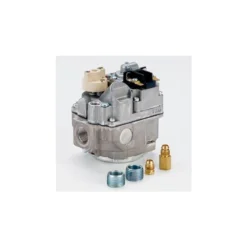 Robertshaw Solenoid Valve - 3/4" Inlet, Straight-Thru Side Outlets, 4.0" W.C