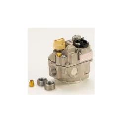 Robertshaw Solenoid Valve - 3/4" Inlet, Straight-Thru Side Outlets, 3.5" W.C