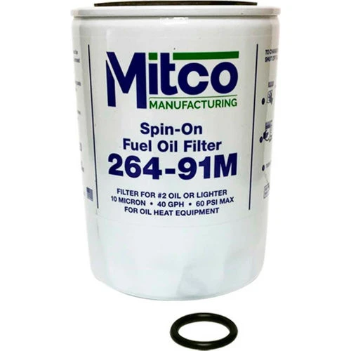 Mitco 264-91m Spin-On Oil Filter, Replacement Element Only, Less Top - Pkg Qty 12 1 Mitco 264-91m Spin-On Oil Filter, Replacement Element Only, Less Top - Pkg Qty 12