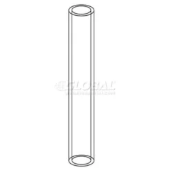 Mitco B131-3M Gauge Glass, 5/8"Dia. X 14"L, Regular Pressure Package Of 6