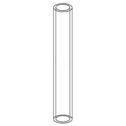 Mitco B131M Gauge Glass, 5/8"Dia. X 8"L, Regular Pressure Package Of 6