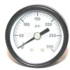 Mitco P125-2lm Pump Test Gauge, 0-300 Psi, Liquid Filled, 2" Face