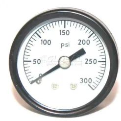 Mitco P125-2lm Pump Test Gauge, 0-300 Psi, Liquid Filled, 2" Face