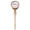 Mitco P127-25M Vac-Bolt Test Gauge, 0-30 HG Vacuum, Liquid Filled, Use W/Popular Filter Can Models