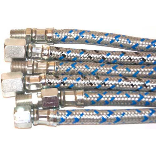 Mitco P131-18m Flexible Oil Line, 24"L X 1/2"Dia., 1/4"Npt Male End Connectors Both Ends 1 Mitco P131-18m Flexible Oil Line, 24"L X 1/2"Dia., 1/4"Npt Male End Connectors Both Ends