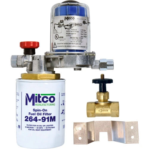 Mitco P131-54M Smart-Flo+ Oil De-Aerator, 1/4"NPT, 2 Floats, UL listed and B20 compatible 1 Mitco P131-54M Smart-Flo+ Oil De-Aerator, 1/4"NPT, 2 Floats, UL listed and B20 compatible