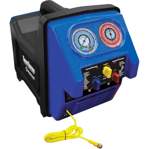 Mastercool® 69370 Twin Turbo Refrigerant Recovery Machine 6'-3 Pole Female Float Switch Cable 1 Mastercool® 69370 Twin Turbo Refrigerant Recovery Machine 6'-3 Pole Female Float Switch Cable