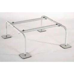 Quick-Sling 12" Mini-Split Dual Fan Stand, QSMS1202, 38"L x 38"W x 12"H