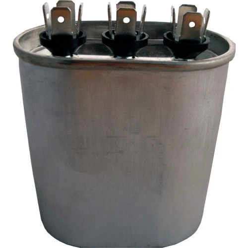 Supco® CD40+5X370, 40 + 5MFD, 370V, Run Capacitor, Oval 1 Supco® CD40+5X370, 40 + 5MFD, 370V, Run Capacitor, Oval