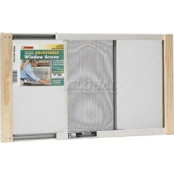 Frost King Adjustable Window Screen, 10" High, Extends 15-25" - Pkg Qty 12