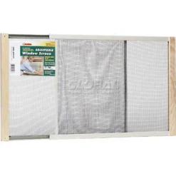 Frost King Adjustable Window Screen, 15" High, Extends 21-37" - Pkg Qty 12