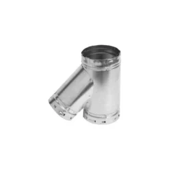 AmeriVent 5"Dia. 45° Wye - Reduction (4" Base, 4" Branch) - Pkg Qty 6